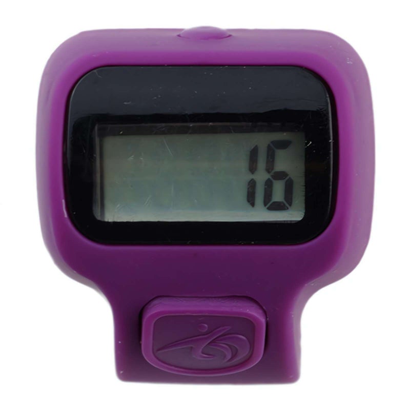 Electronic Finger Counter,5-Digit Number Count Clicker Mini LCD Digital Display Hand Tally Counter,Digital Handheld Tally Counter, Counting for Golf, Goods Counting, Lap, Knitting (Purple) - Image 1